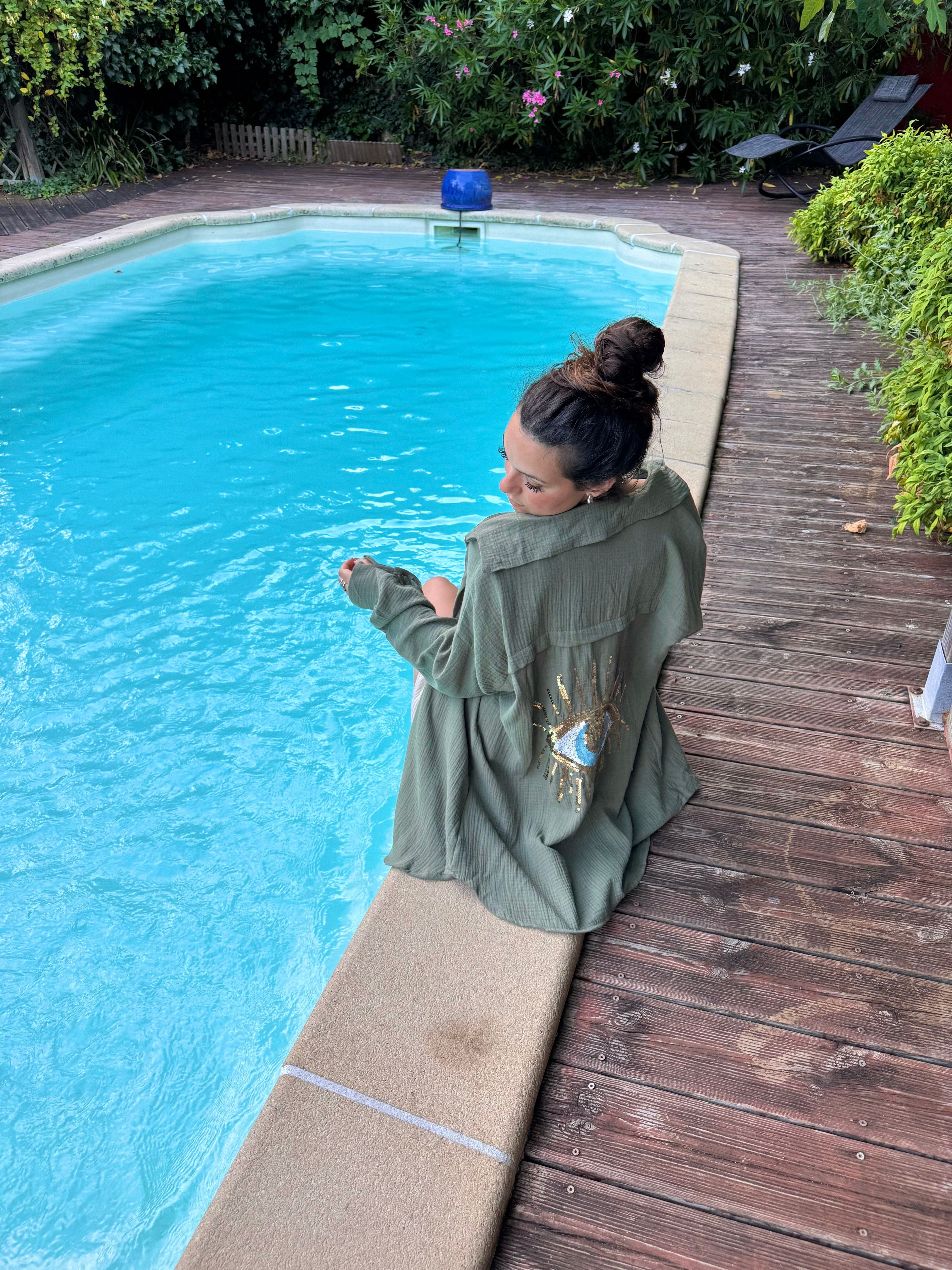 CHEMISE KAKI ŒIL