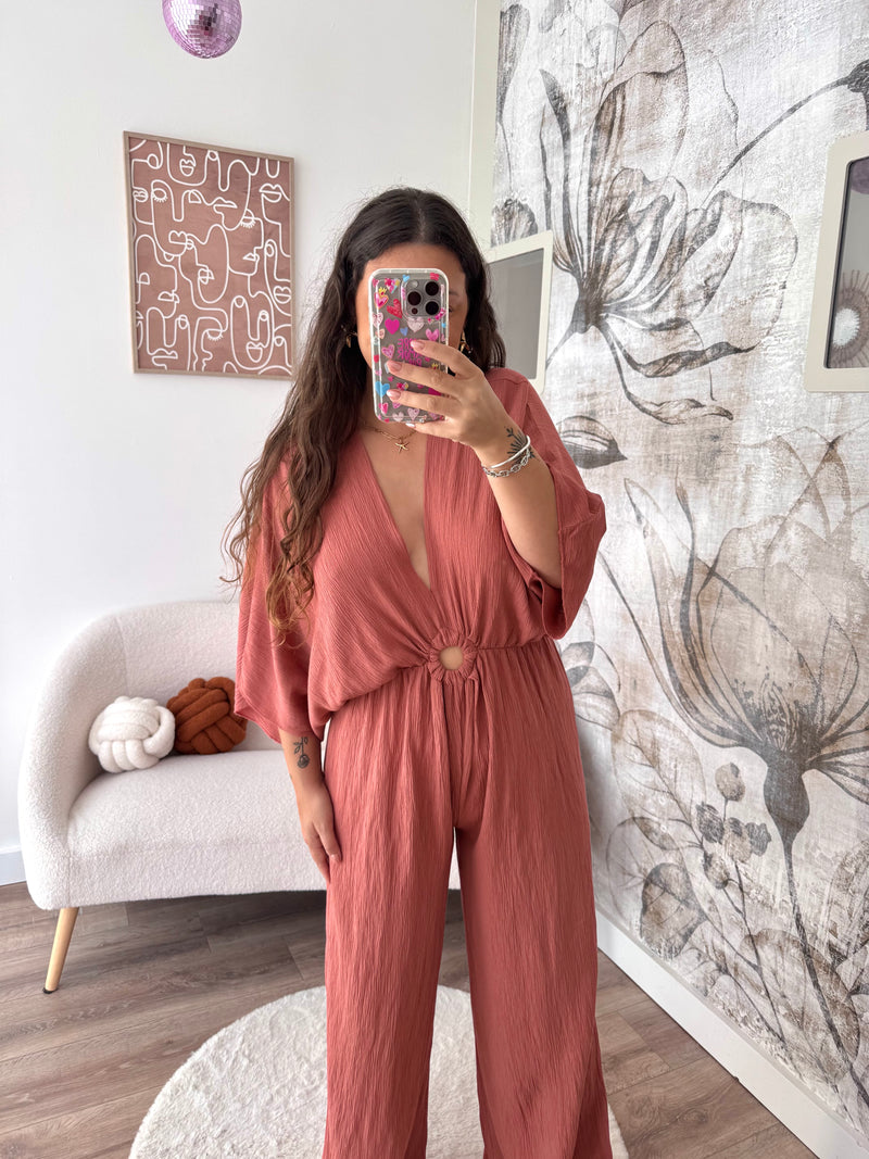 COMBINAISON MAYLA VIEUX ROSE