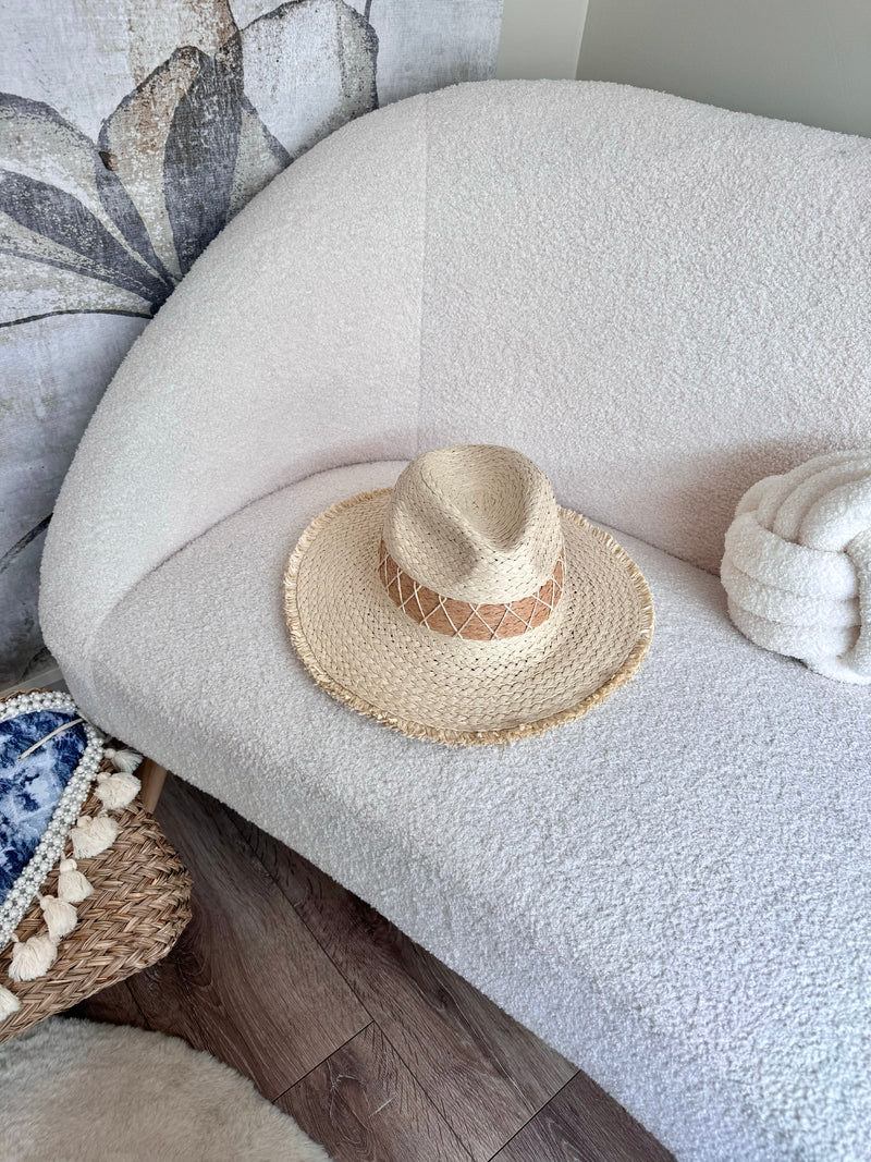 CHAPEAU BOHÈME FRANGES
