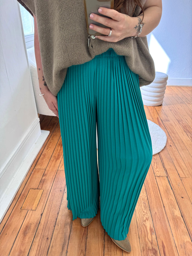 PANTALON AMPLE ÉMERAUDE