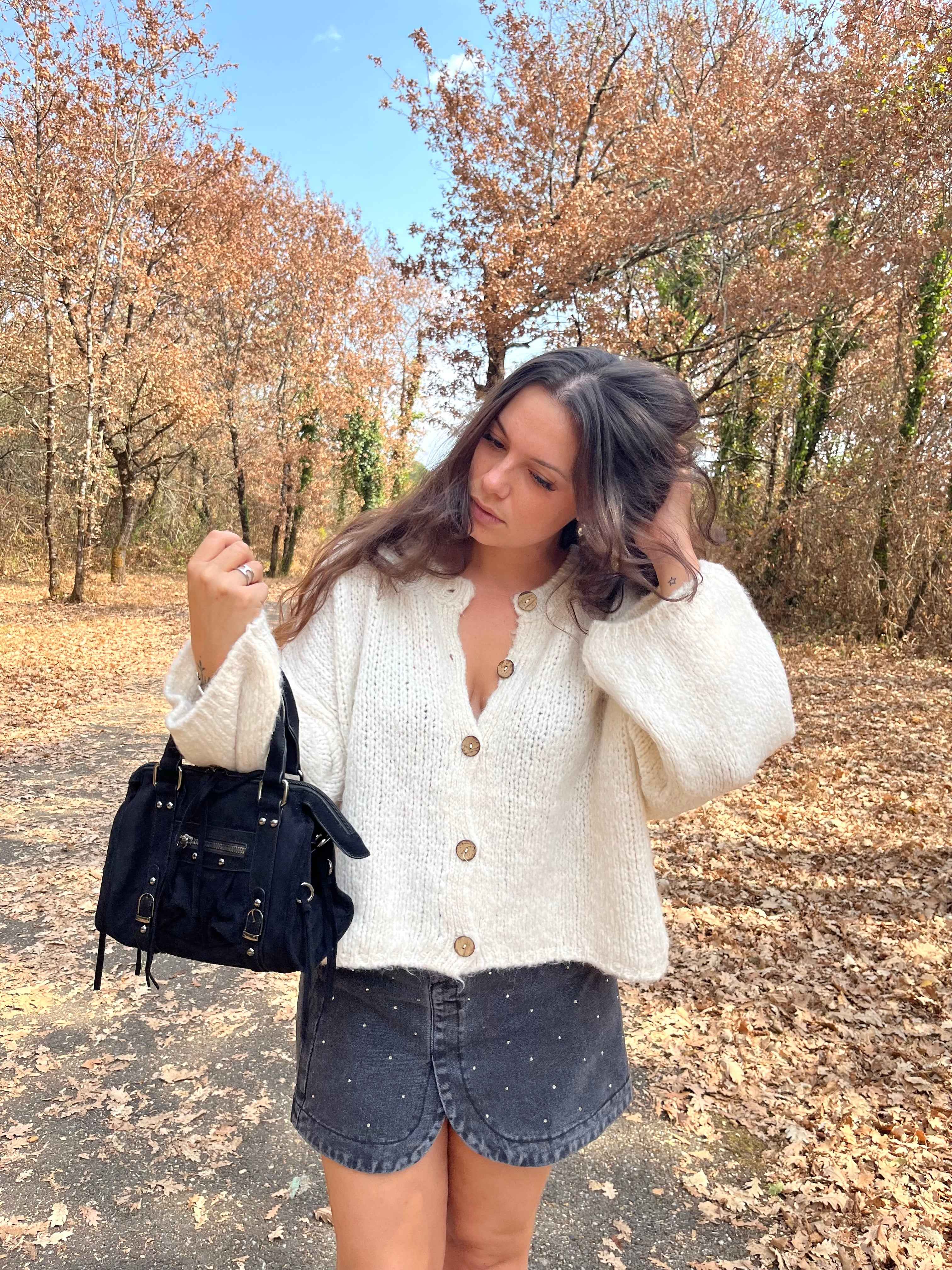 PULL NUAGE BEIGE