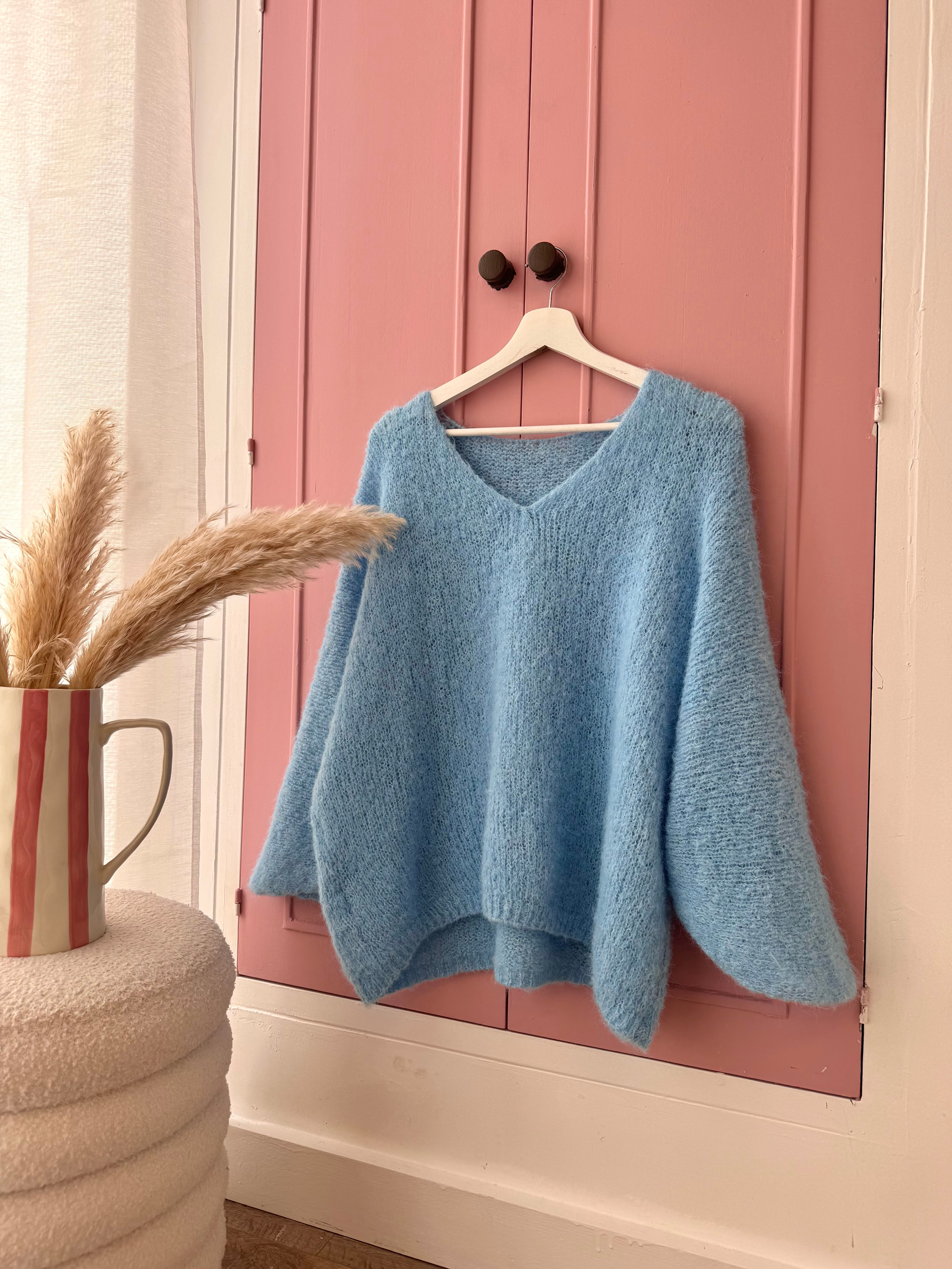 PULL ARIA BLEU CLAIR