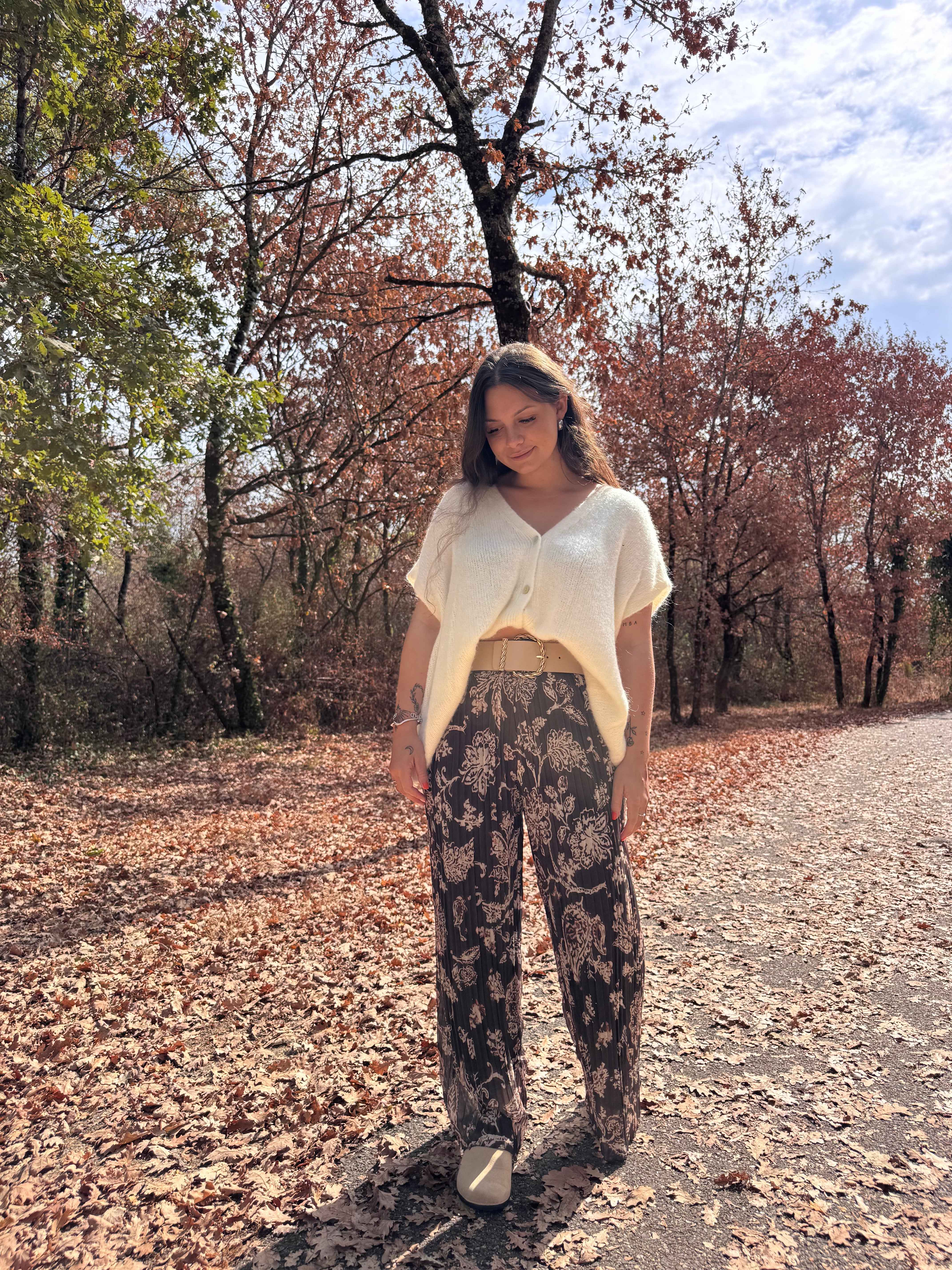 PANTALON LOLA MARRON