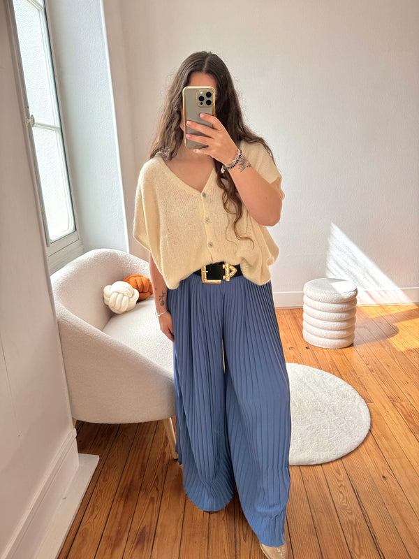 PANTALON AMPLE JEANS