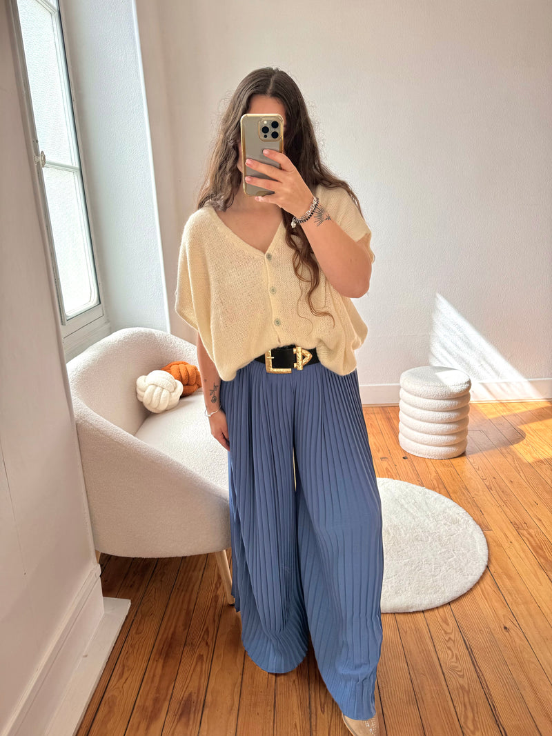PANTALON AMPLE JEANS