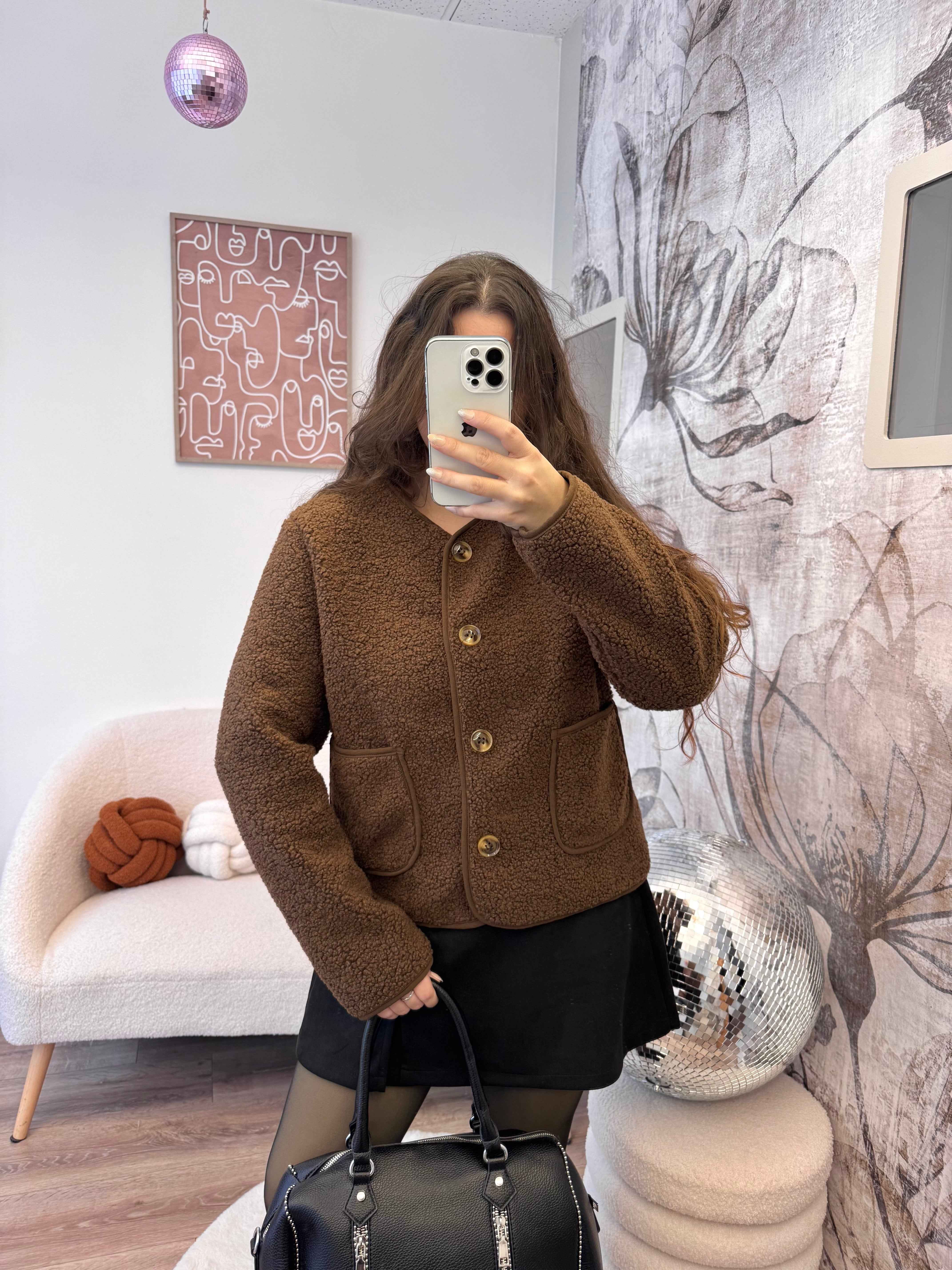 VESTE MOUMOUTE CHOCO