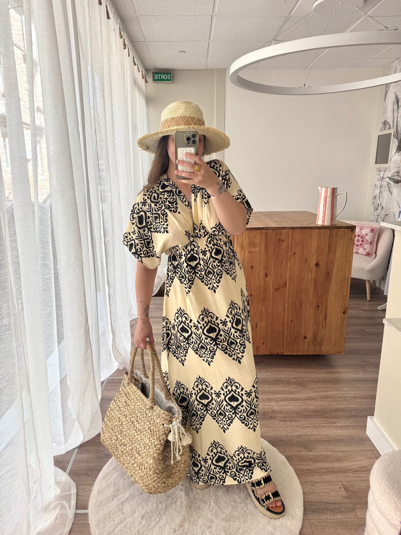 ROBE LONGUE BOHÈME NOIR