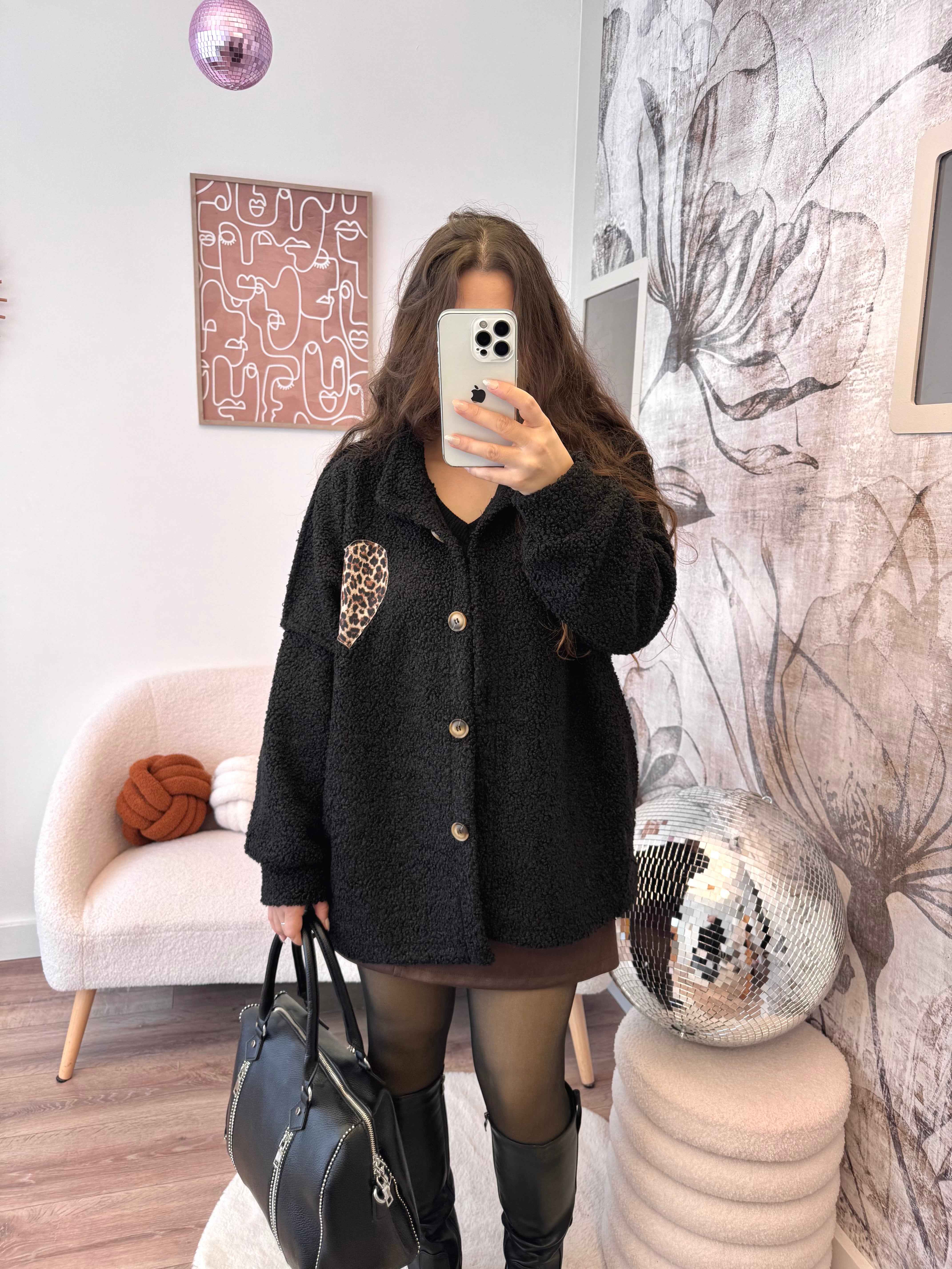 VESTE MOUMOUTE NOIRE