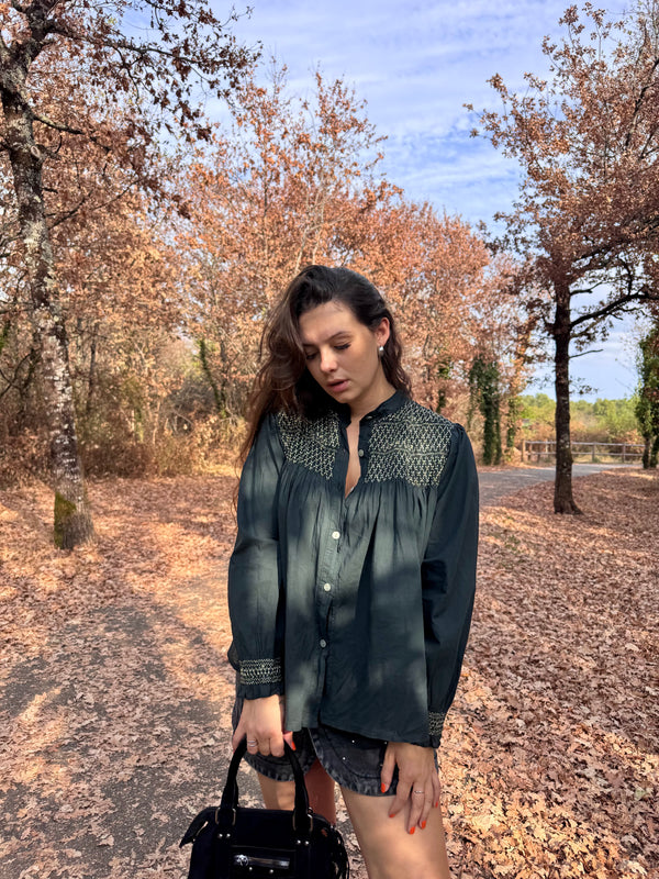 BLOUSE NOIRE