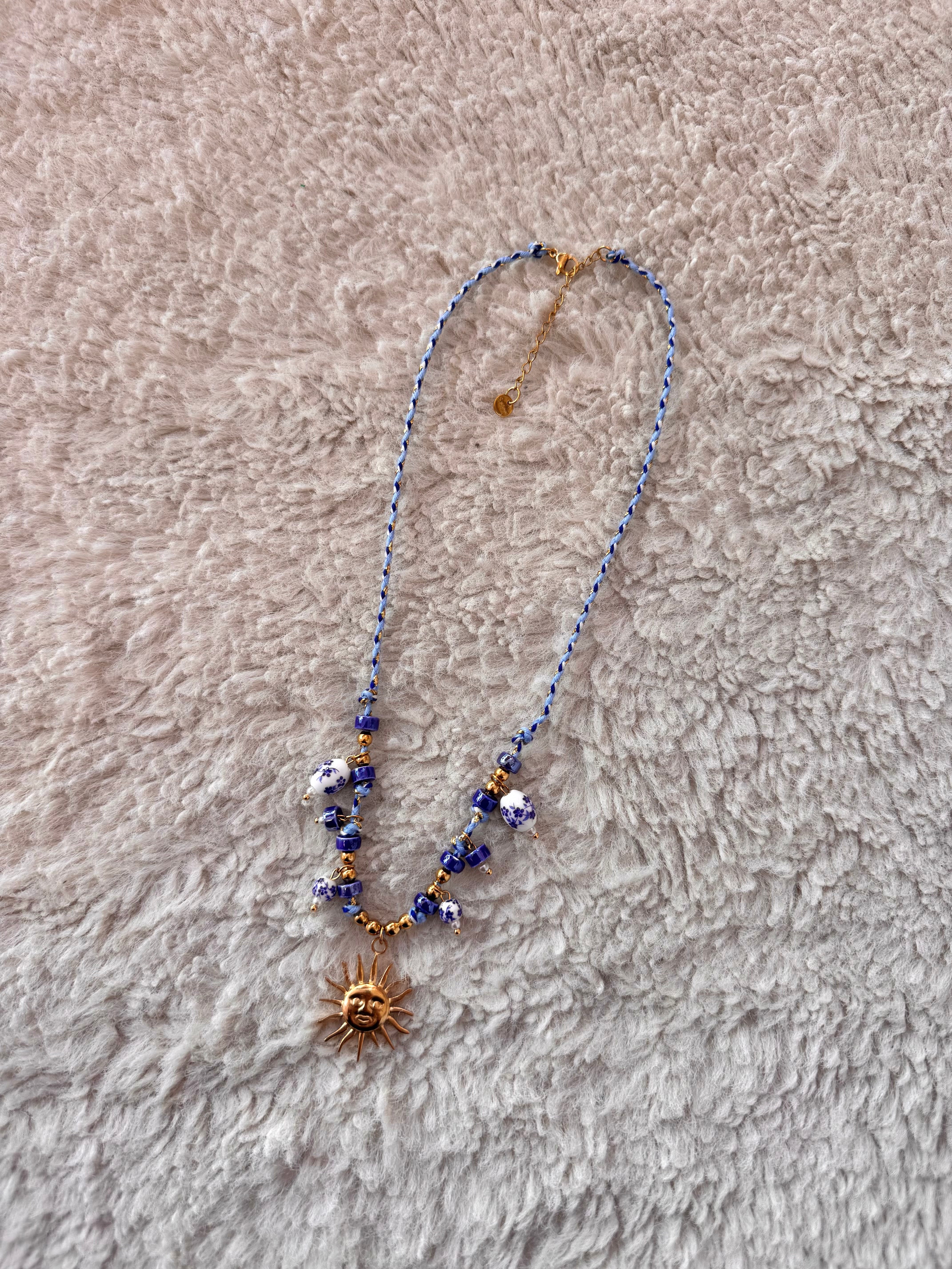 COLLIER BLEU SOLEIL