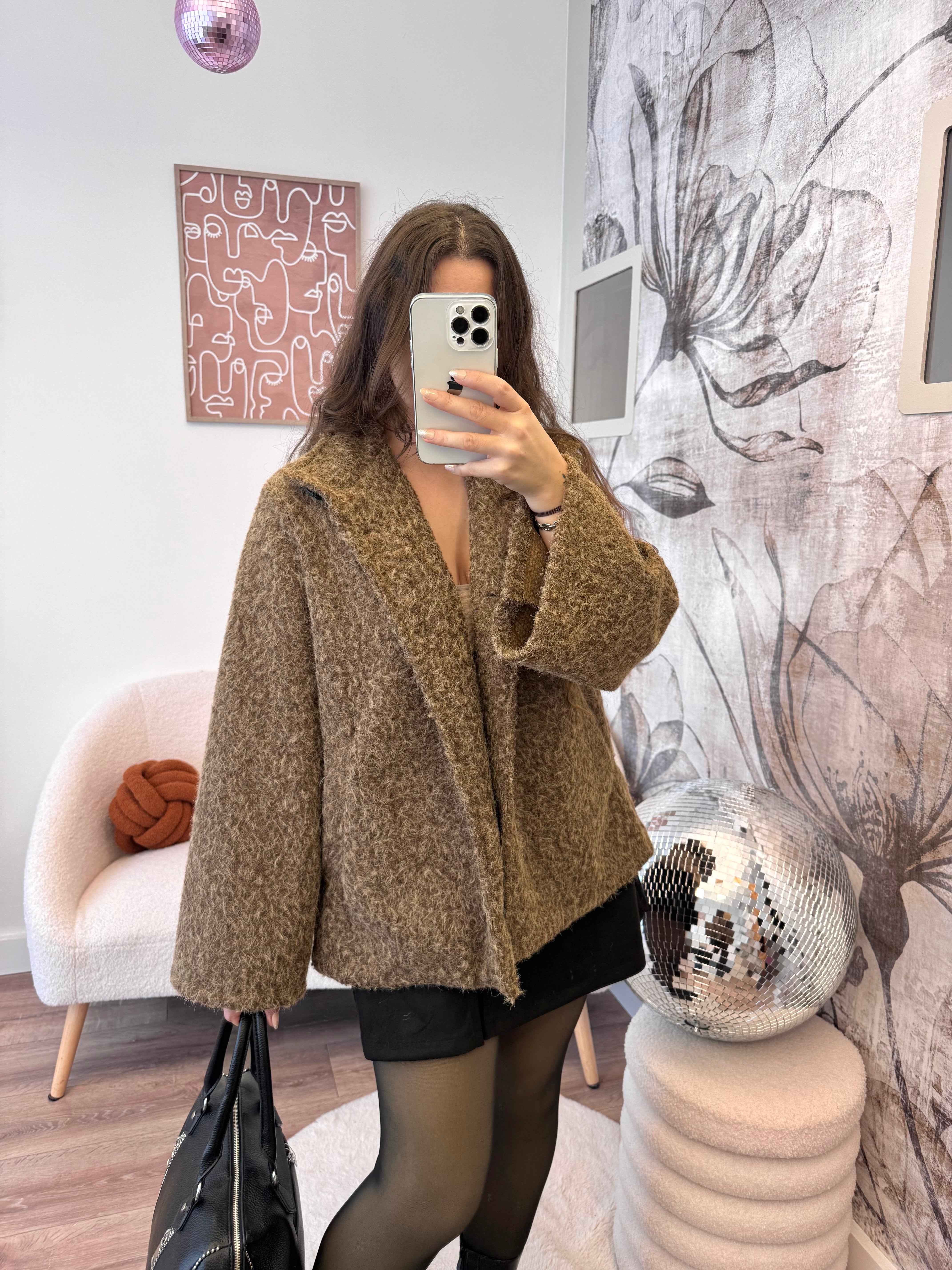 VESTE PALOMA CHOCO 100% COTON