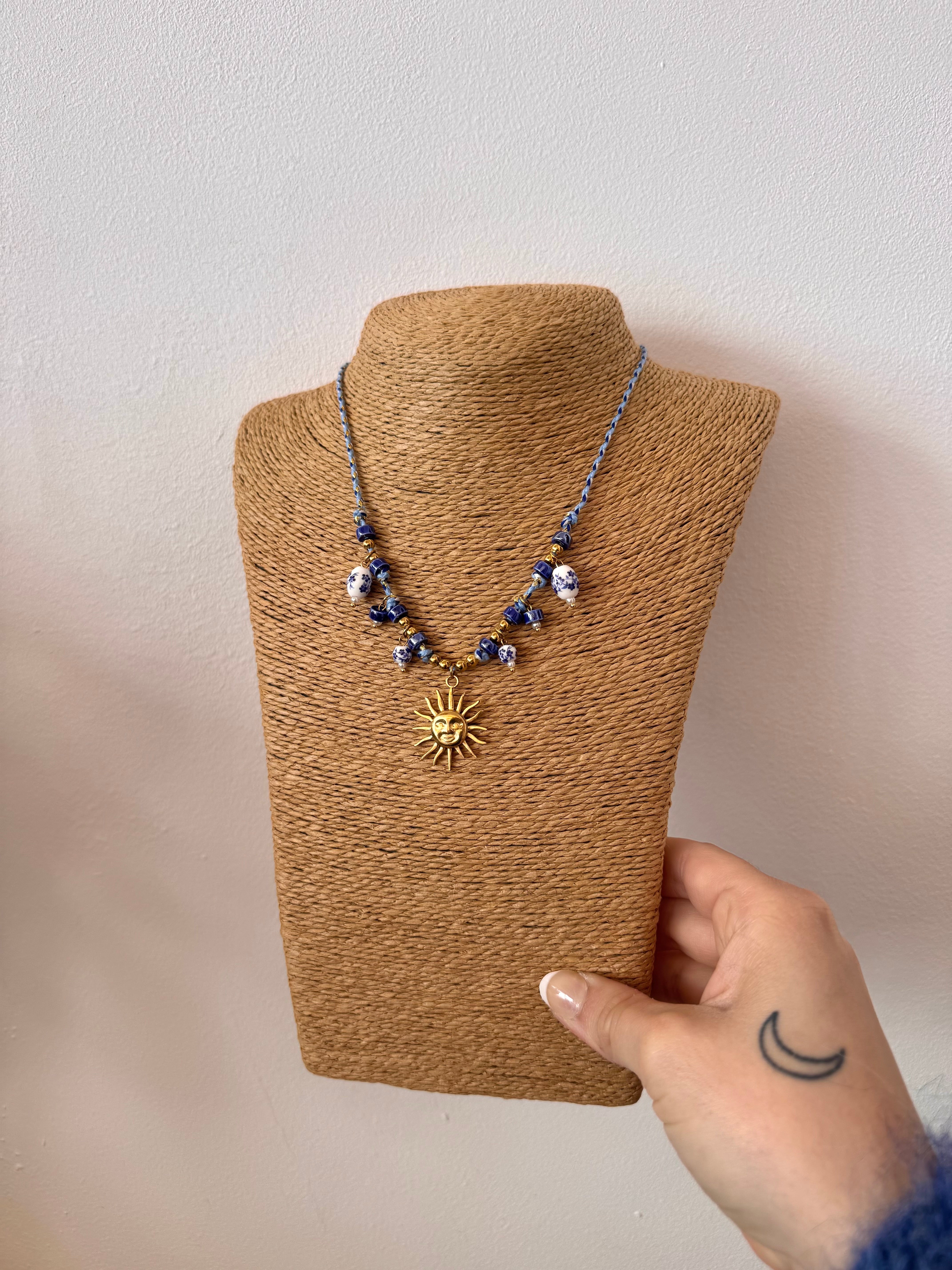 COLLIER BLEU SOLEIL