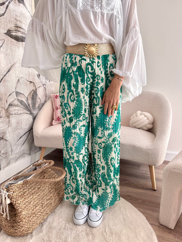 PANTALON LOLA VERT