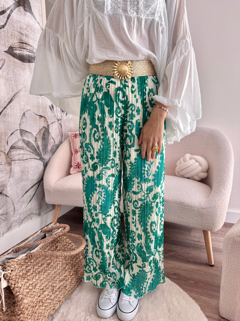 PANTALON LOLA VERT