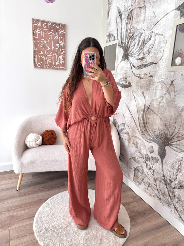 COMBINAISON MAYLA VIEUX ROSE