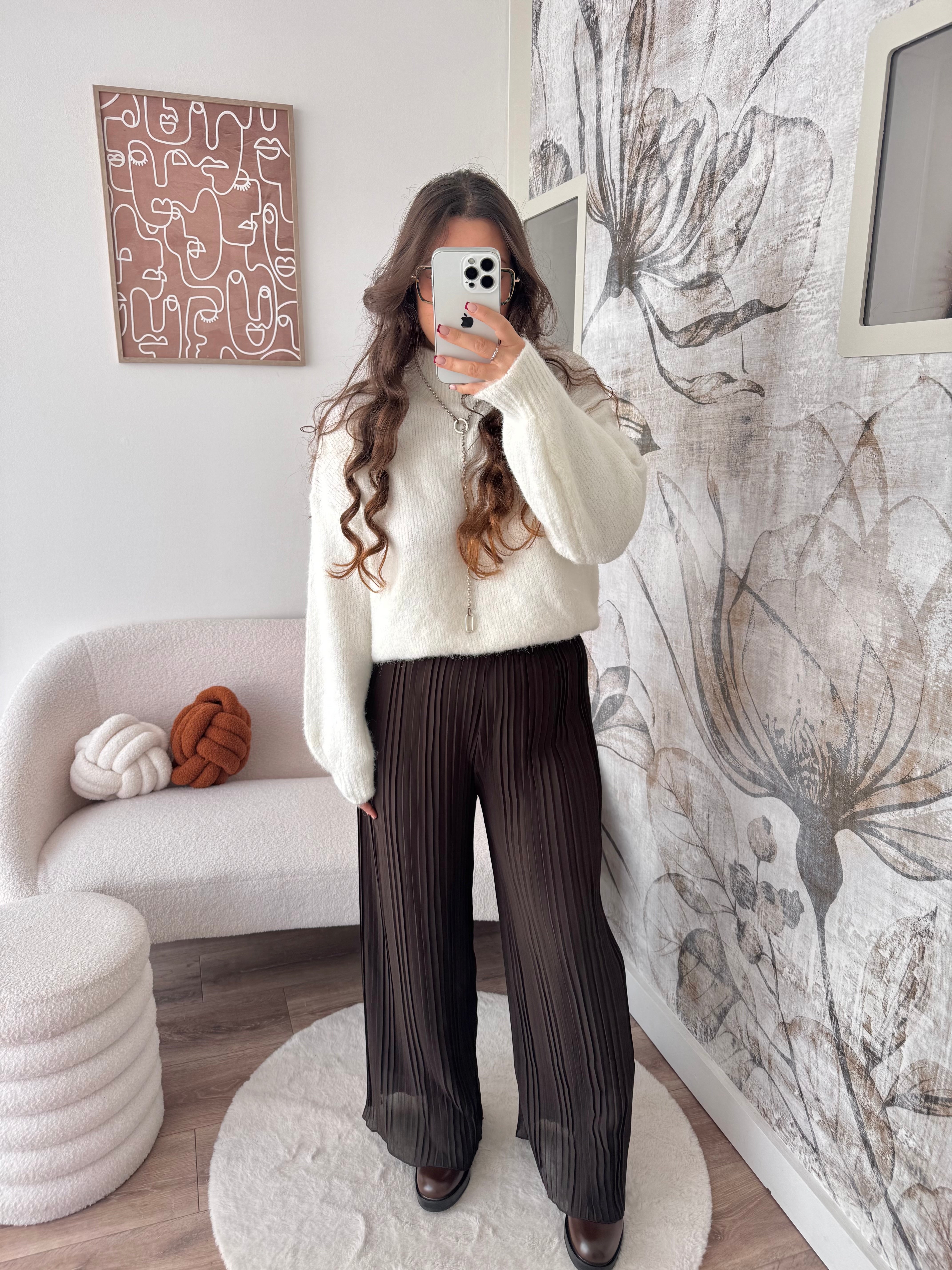 PANTALON LOLA MARRON