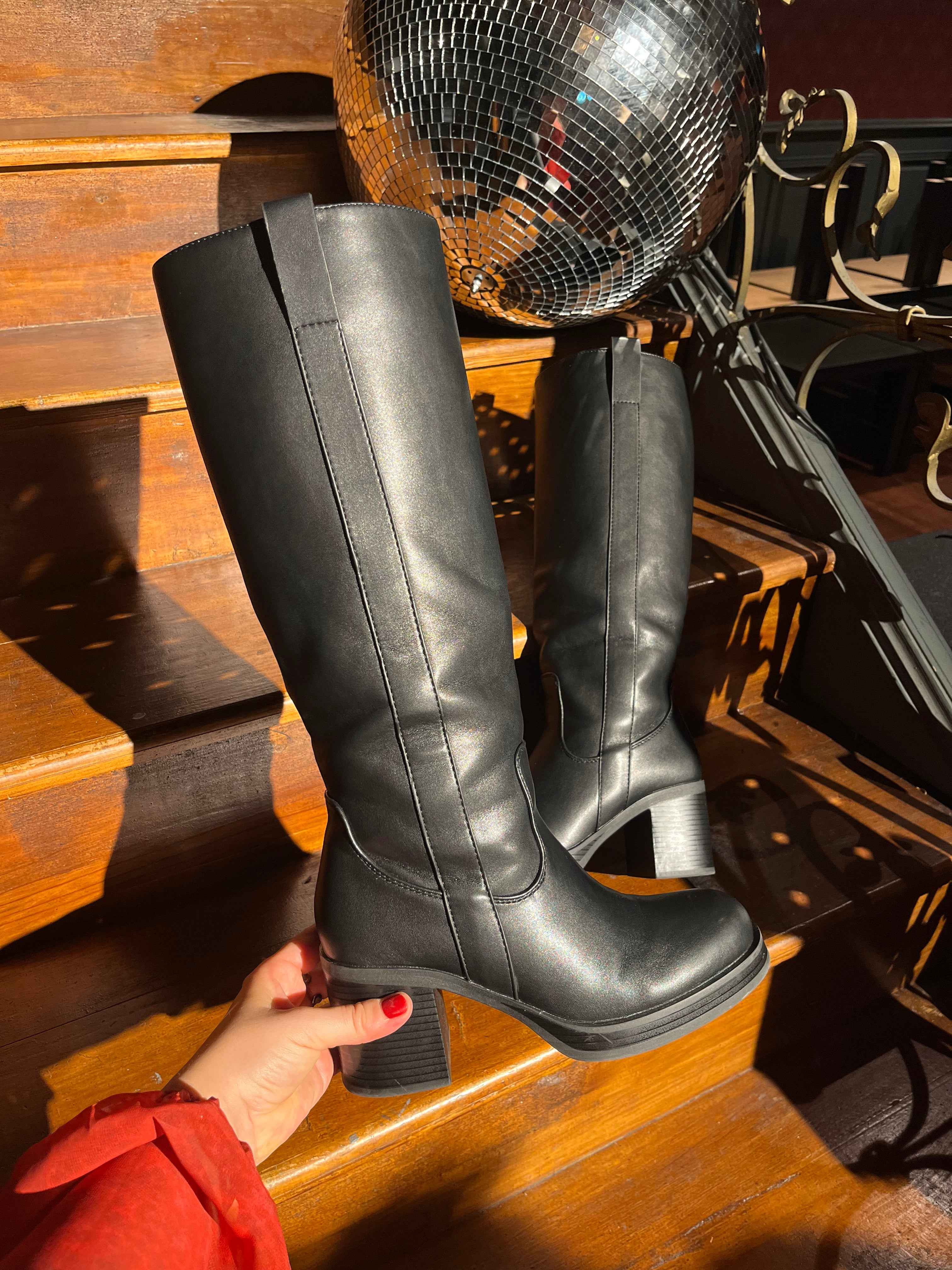 BOTTES HAUTES NOIRES