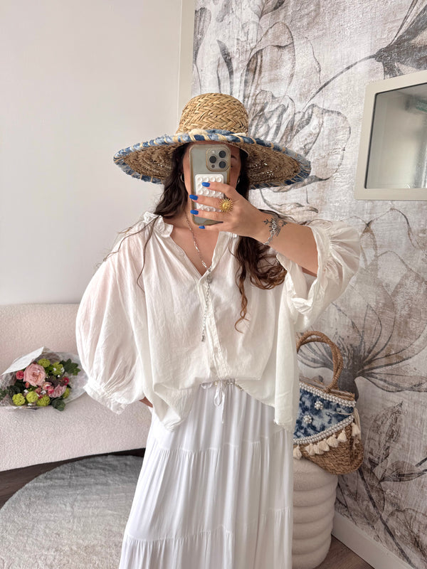 BLOUSE BLANCHE BOHÈME
