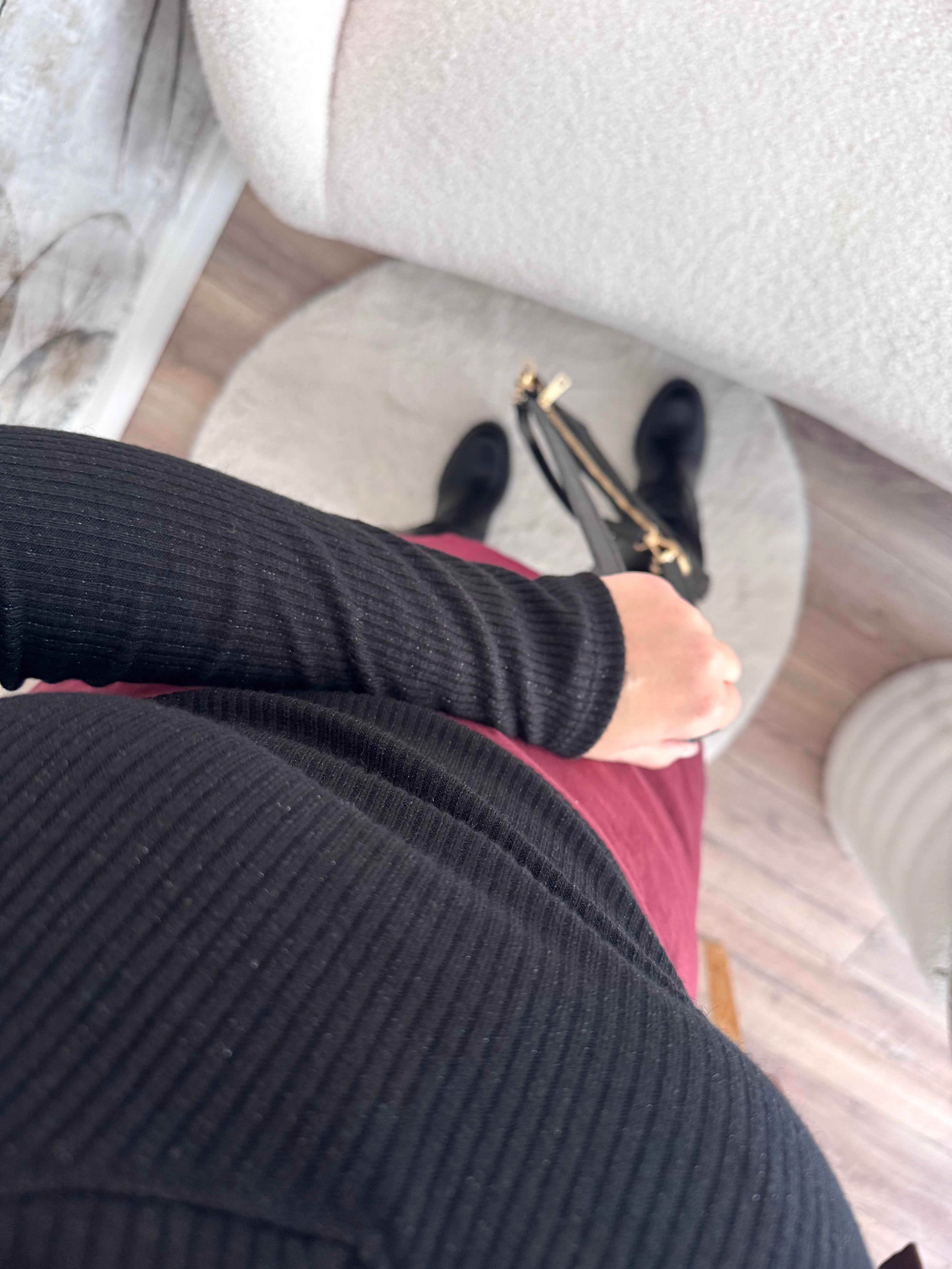 TOP À PAILLETTES NOIR