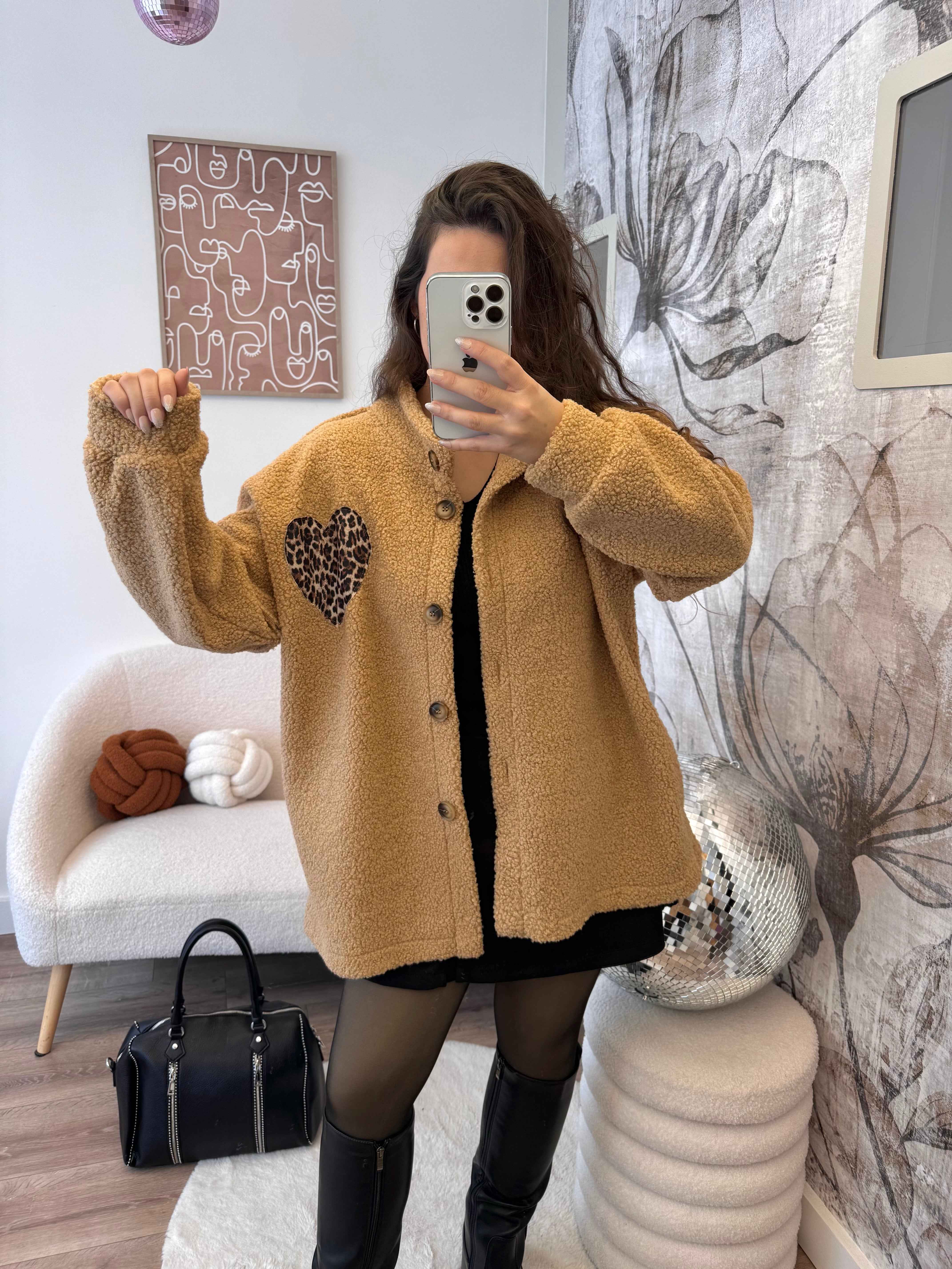 VESTE MOUMOUTE CAMEL