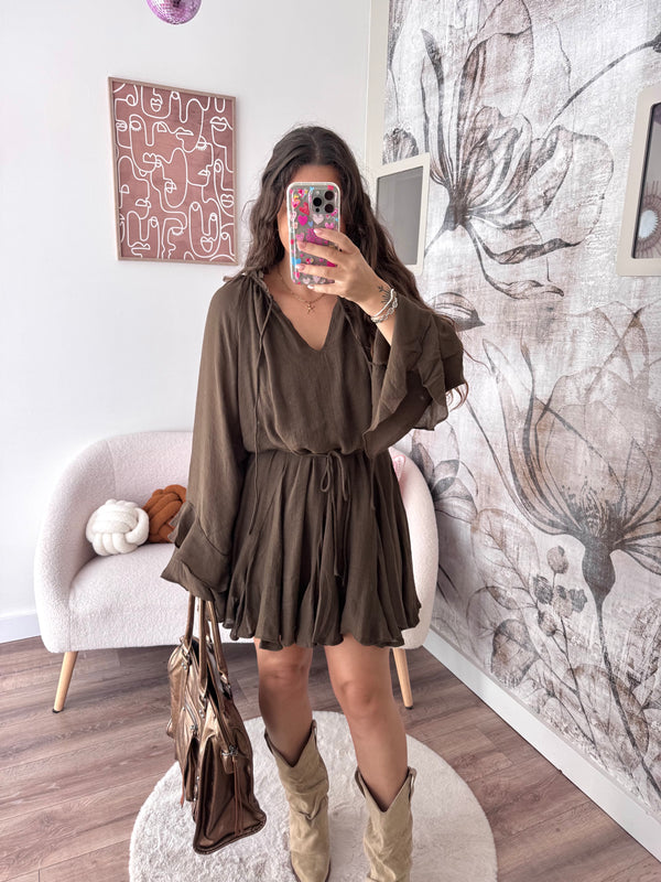 ROBE BLAIR CHOCOLAT