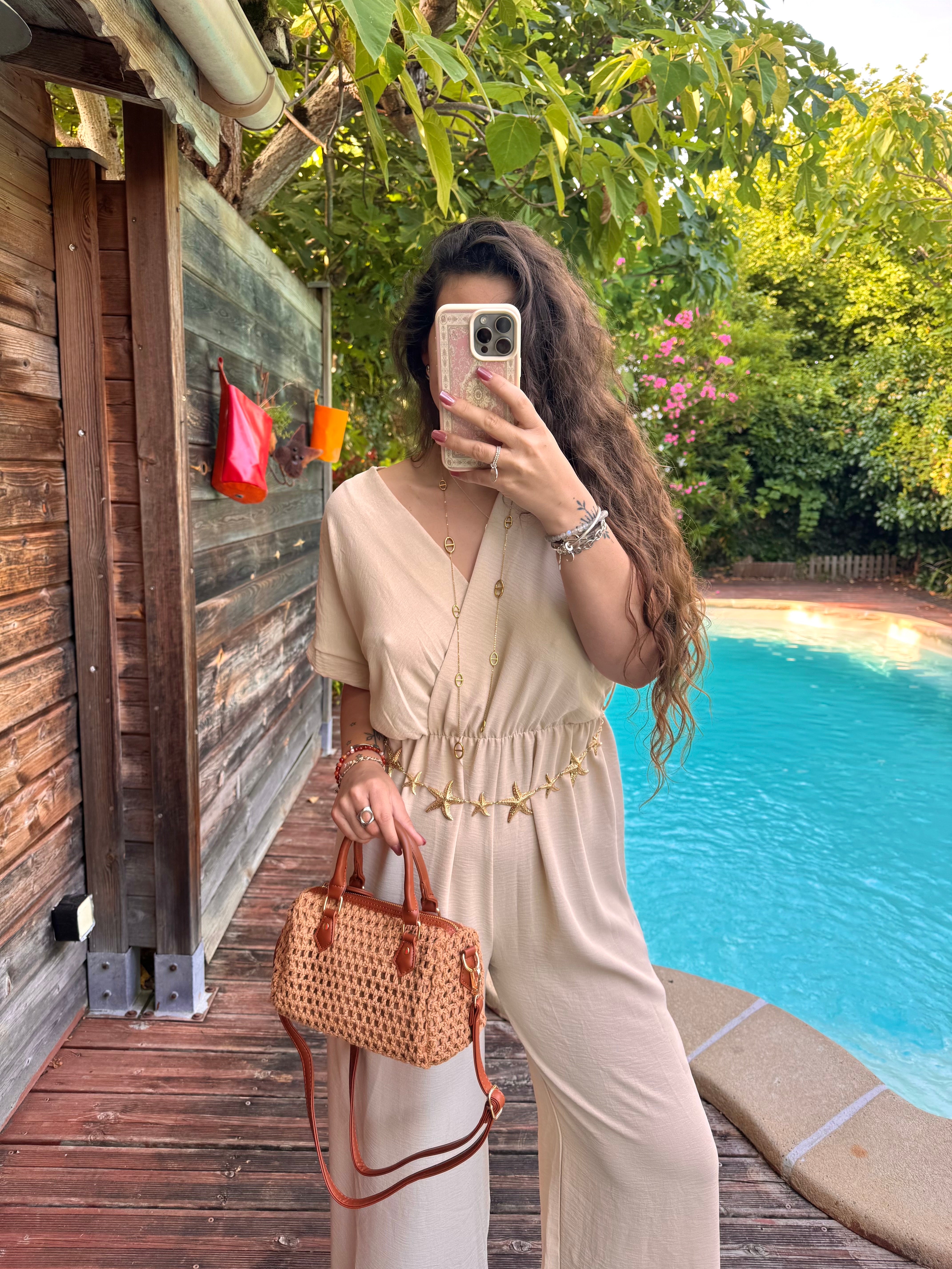 COMBINAISON TEAM PETITE BEIGE