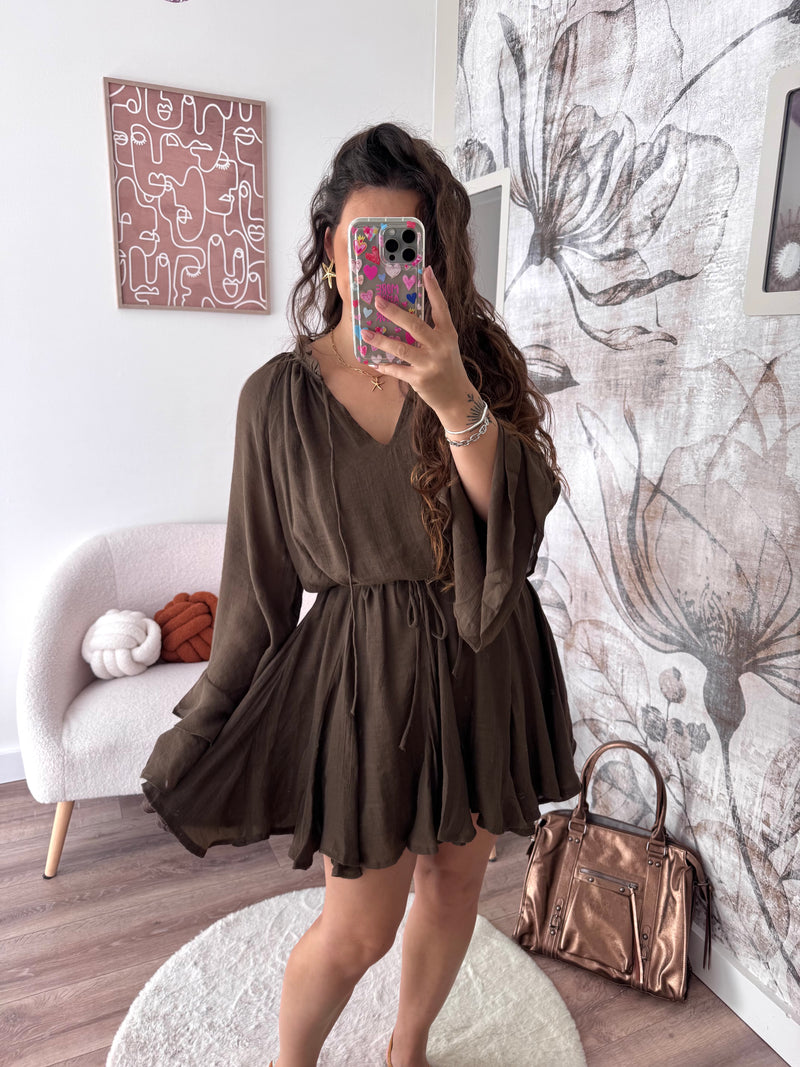 ROBE BLAIR CHOCOLAT