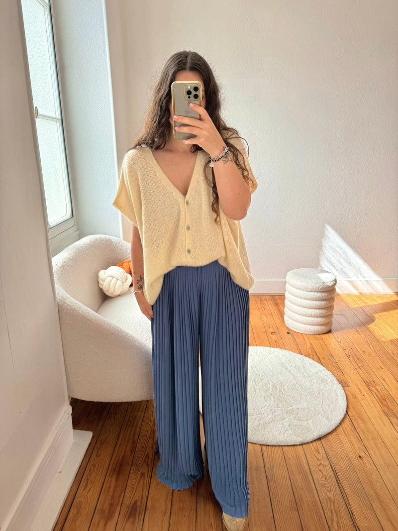 PANTALON AMPLE JEANS