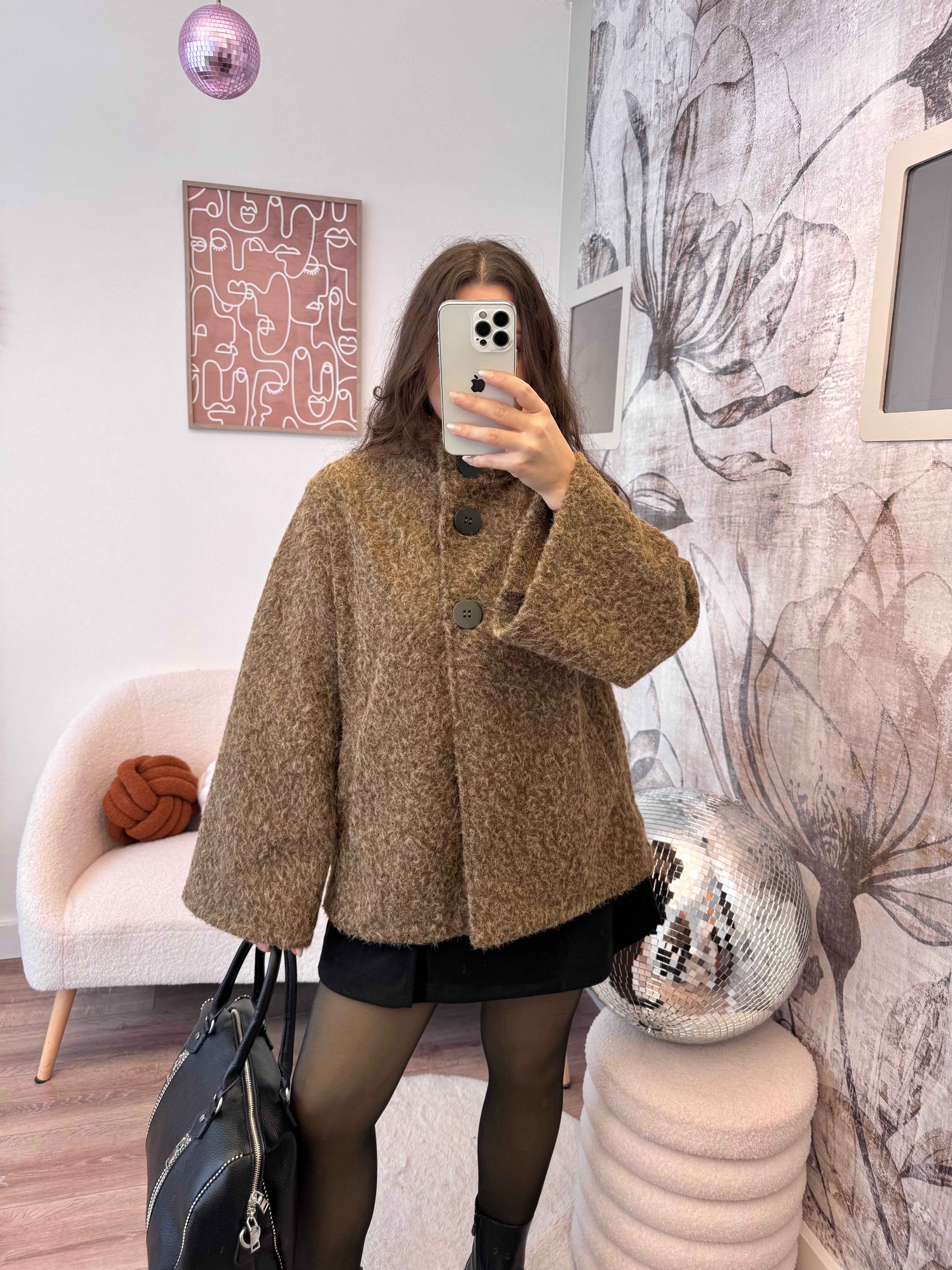 VESTE PALOMA CHOCO 100% COTON