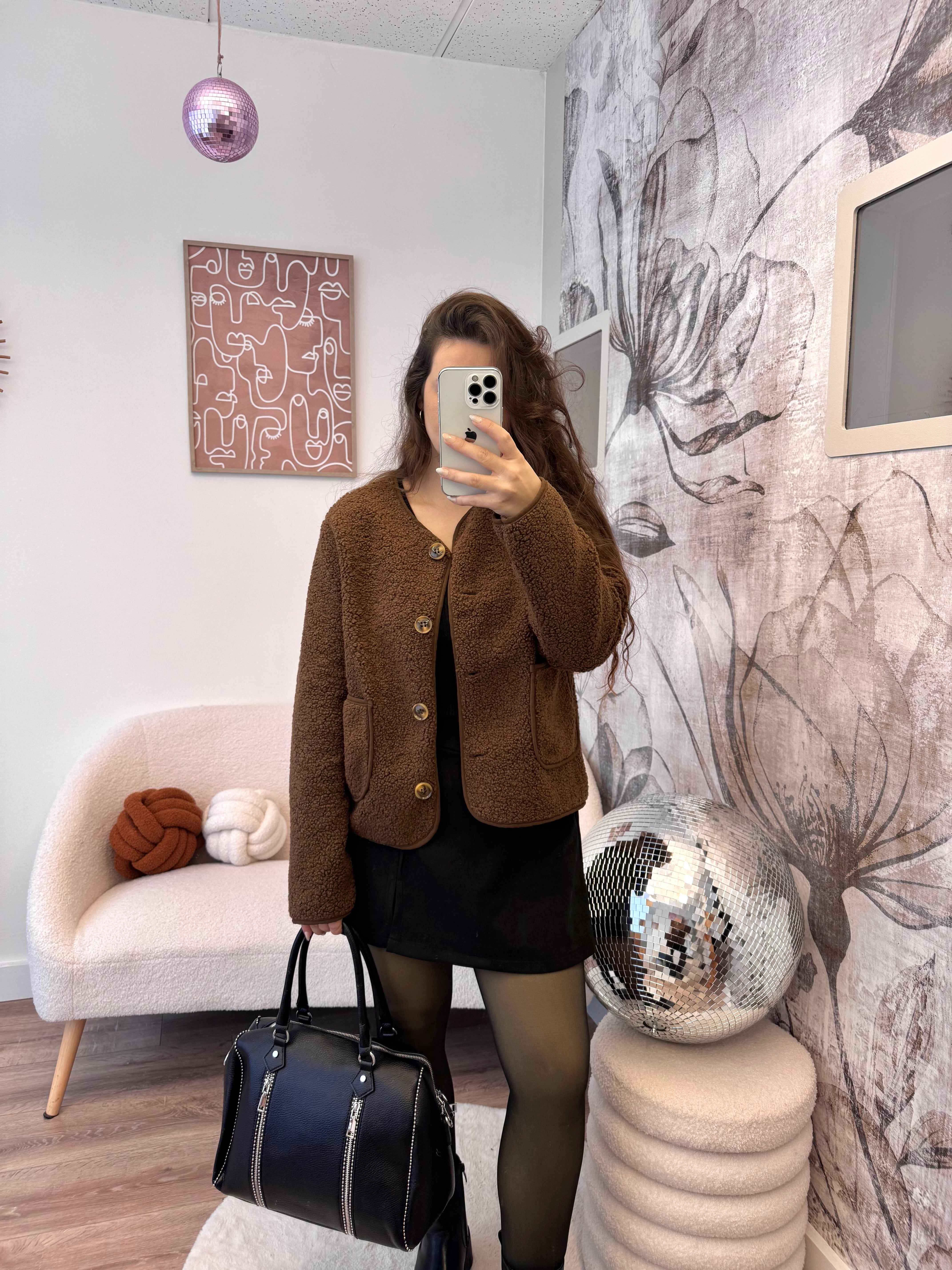 VESTE MOUMOUTE CHOCO