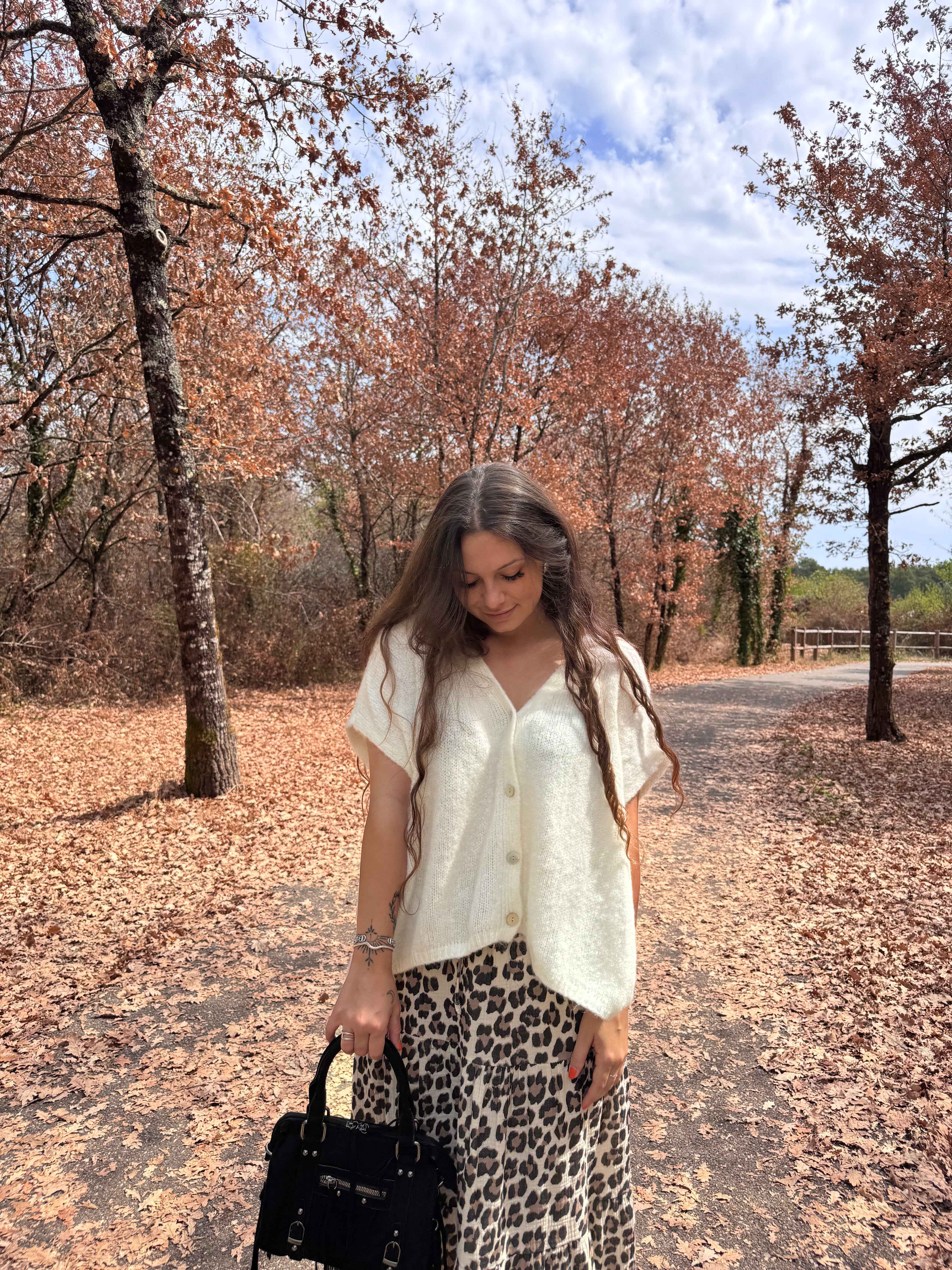 GILET SANS MANCHE BEIGE