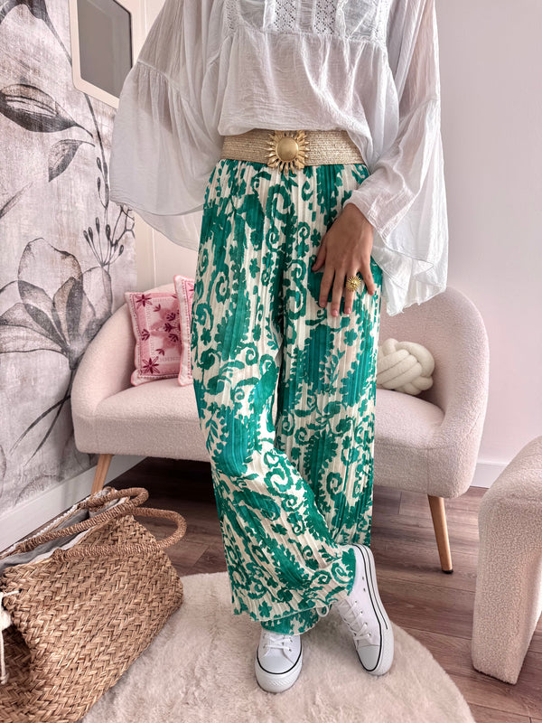 PANTALON LOLA VERT