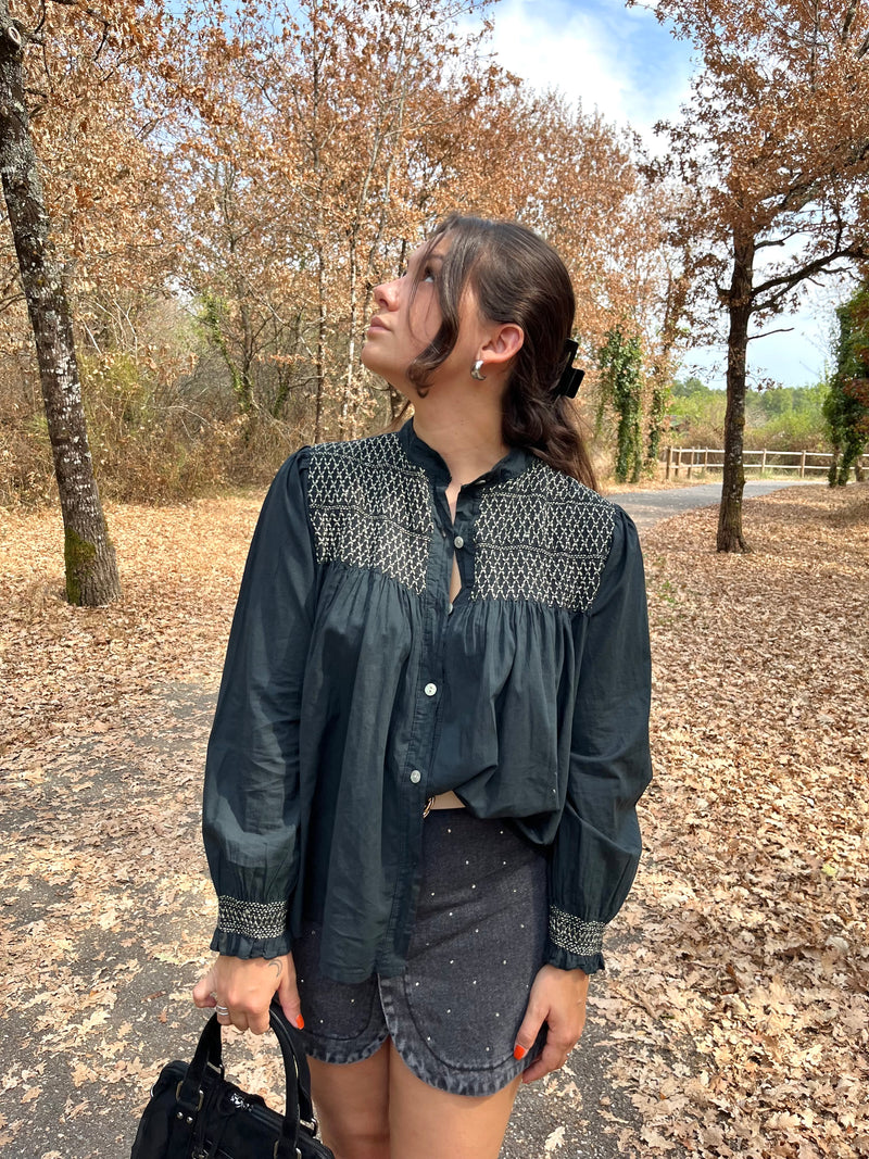 BLOUSE NOIRE