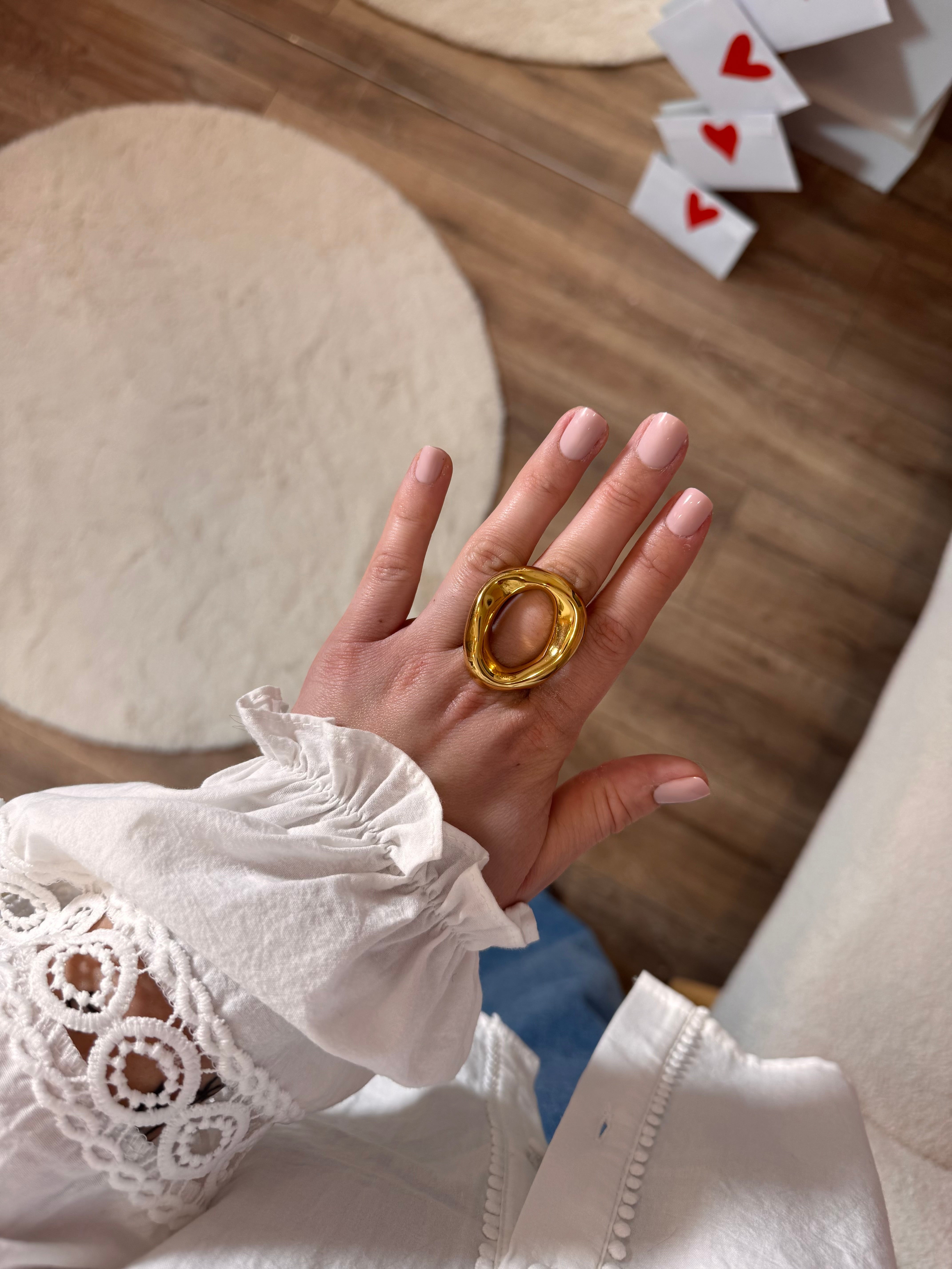 BAGUE LINA DORÉ